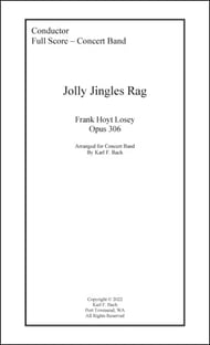Jolly Jingles Rag Concert Band sheet music cover Thumbnail